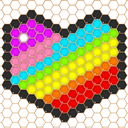 Mosaic Puzzles Art Game - Block Beads & Hex Puzzle