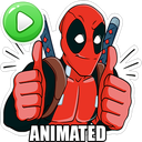 ☆ Animated Super Heroes Stickers (WAStickerApps)