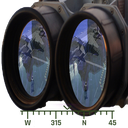 Military Binoculars Simulated