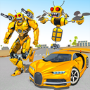 Bee Robot Car Game: Robot Game