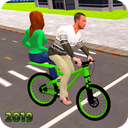 BMX Bicycle Taxi Driving: City Transport