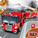 Fire Engine Truck Driving : Emergency Response
