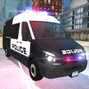 American Police Van Driving: Offline Games No Wifi