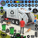 Offroad Garbage Truck Driving & Parking