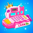 Pink Princess Grocery Market Cash Register