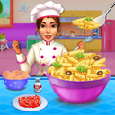 Make pasta cooking kitchen