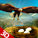Life of Golden Eagle: Falcon Wildlife Simulation