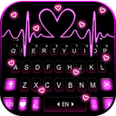 Pink RGB Heart Keyboard Theme