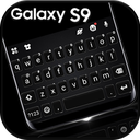 S9 Black Keyboard Theme