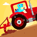 Dinosaur Farm - Tractor simulator games for kids