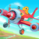 Dinosaur Plane - Plane piloting game for kids