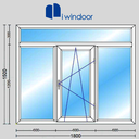 طراحی در و پنجره (iwindoor)