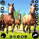 Virtual Horse Family Sim : Animal Games