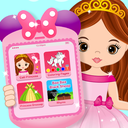 Pink Little Talking Princess Baby Phone Kids Game