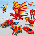 Multi Dragon Robot Car Game