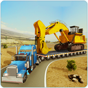 Construction Machines Transporter Truck