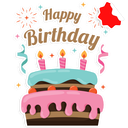 Stickers Happy Birthday 🎂 WAStickerApps Birthday
