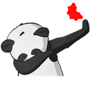 Funny Panda Stickers WAStickerApps