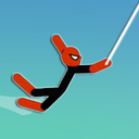 Super Hero Hook: Stickman Rope Swing
