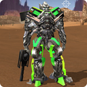 Robot War Free Fire - Survival battleground Squad
