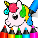 Drawing Games: Draw & Color For Kids – نقاشی و رنگ‌آمیزی