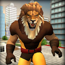 Scary Lion Crime City Attack