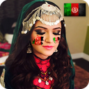 Afghan Flag On Face - New Faceflag Photo maker