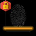 Lock screen with fingerprints