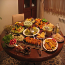 Decoration of fruit and food
